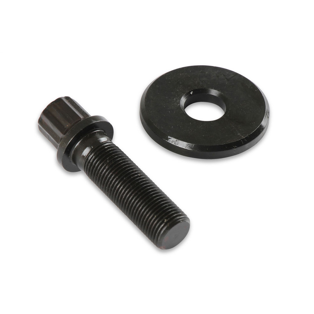 EARL'S Harmonic Balancer Bolt DBT-006ERL; 12-point 1.580 in. Black Chromoly for Pontiac 350 to 455 