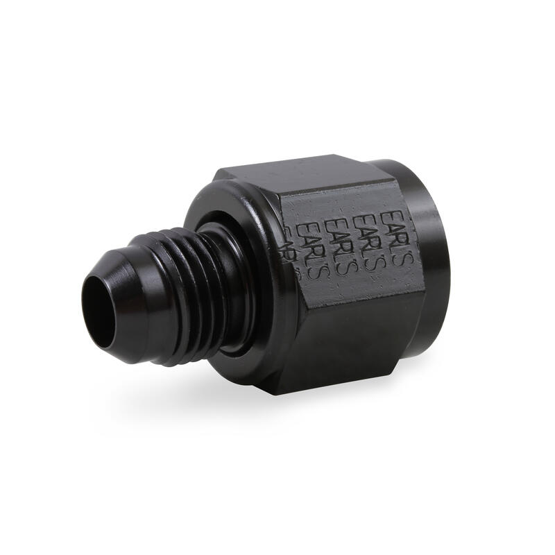 Earl's Performance Plumbing AN Fitting AT9892064ERL; AN to AN Reducer Black -06AN Female Straight -04AN Male 