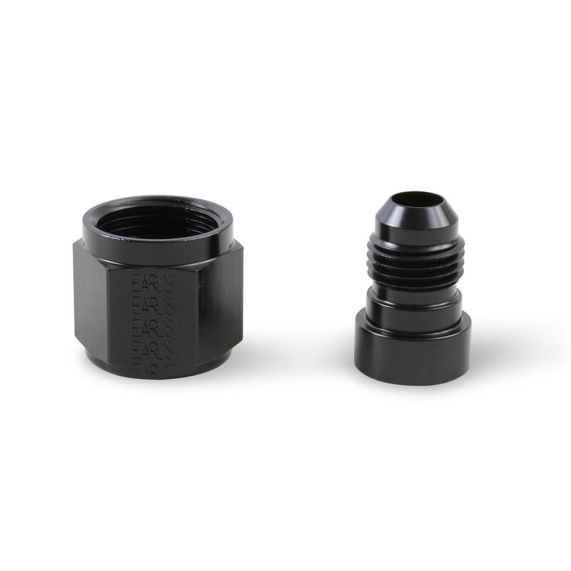 Earl's Performance Plumbing AN Fitting AT9892064ERL; AN to AN Reducer Black -06AN Female Straight -04AN Male 