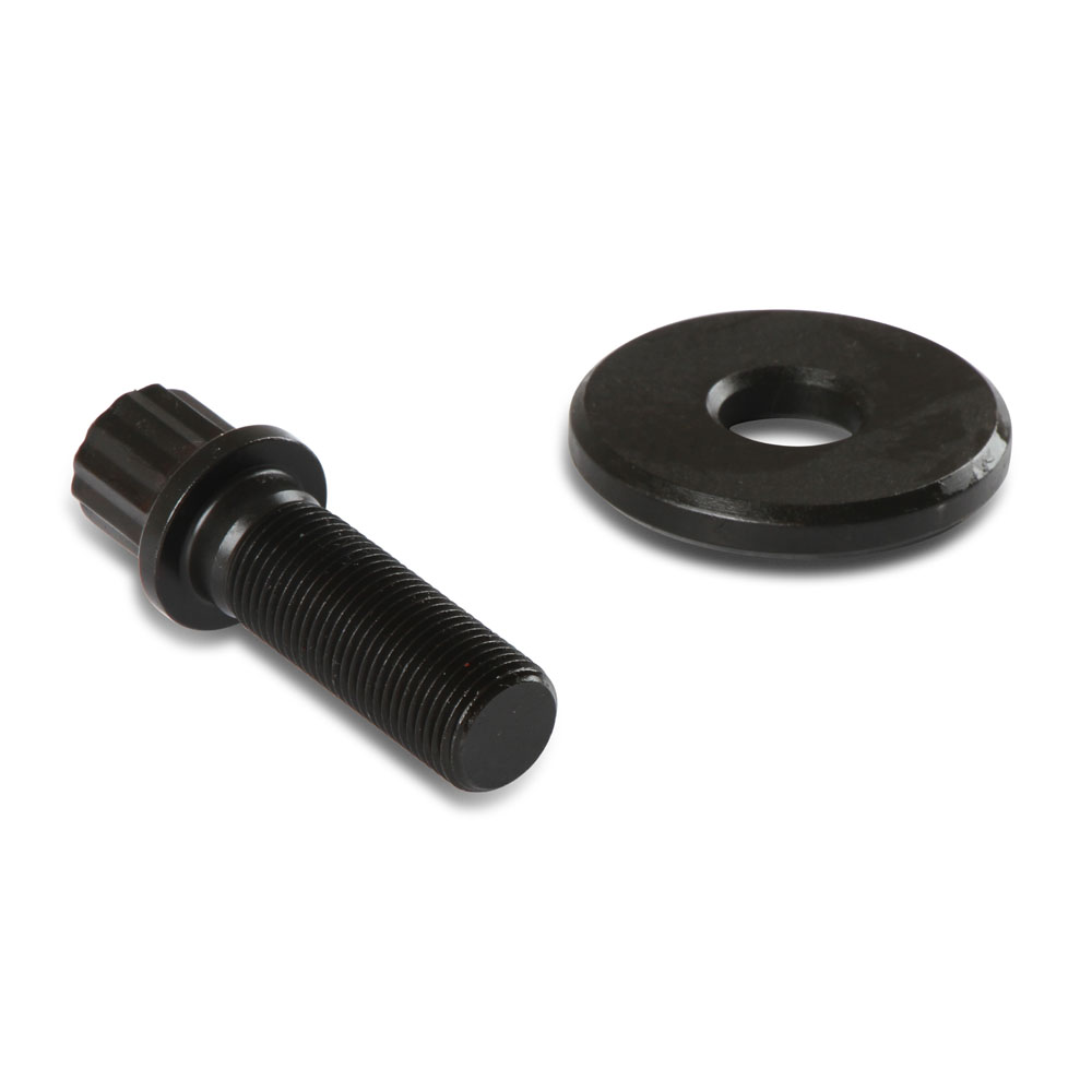 EARL'S Harmonic Balancer Bolt DBT-001ERL; 12-point 1.800 in. Black Chromoly for Ford 351C 