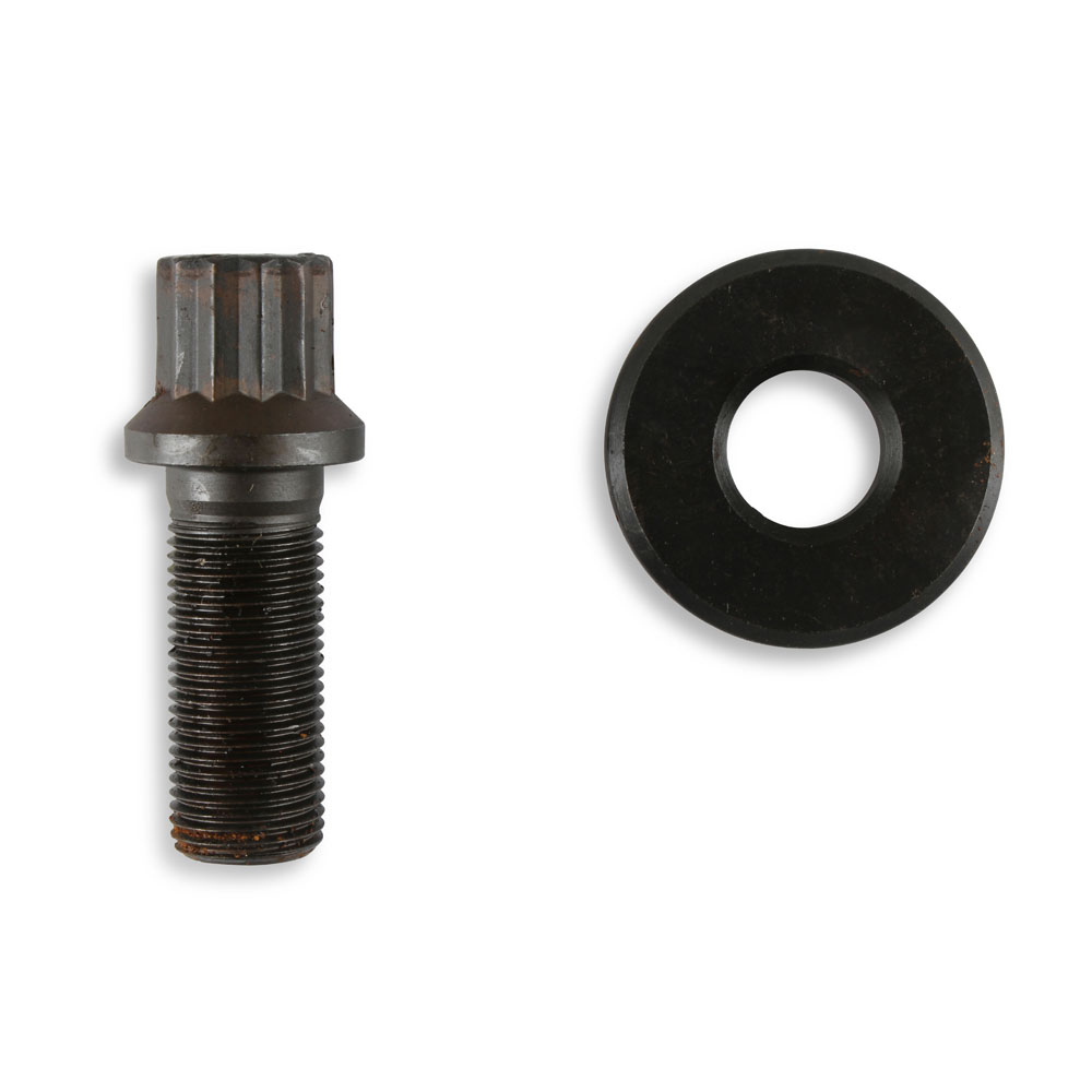 EARL'S Harmonic Balancer Bolt DBT-005ERL; 12-Point 2.050 in. Black Oxide Chromoly for Ford 221, 255, 260, 289, 302, 351W, 429, 460 
