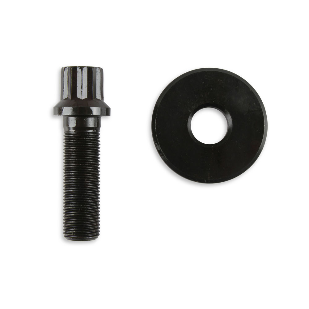 EARL'S Harmonic Balancer Bolt DBT-006ERL; 12-point 1.580 in. Black Chromoly for Pontiac 350 to 455 