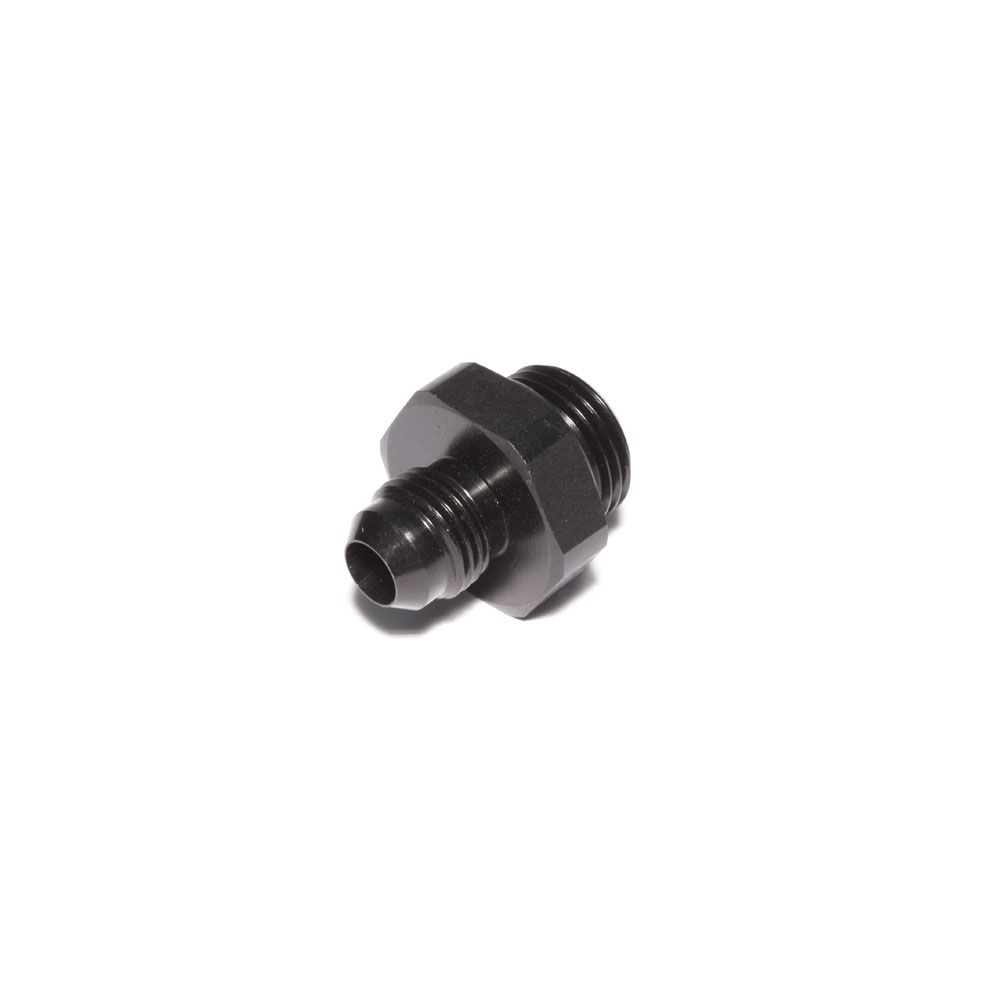 Fast AN Fitting 30281-1; AN to ORB Adapter Black -06AN Male -08AN ORB Male Straight 