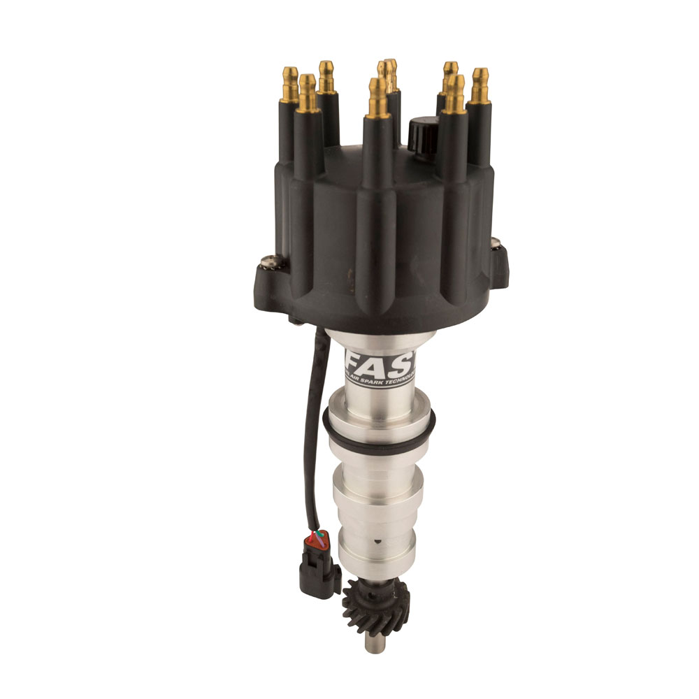 FAST Distributor 1000-1617; XDi Sportsman Locked Advance Hall Effect for Ford 332 to 428 FE 