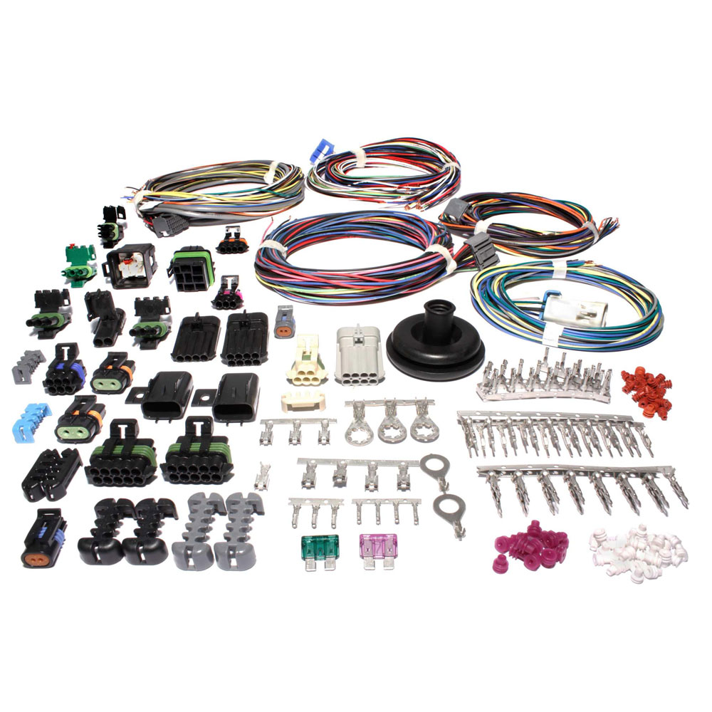 Photo for FAST Fuel Management Wiring Harness 301105; FAST XFI Main Harness Titleigned for integration with engines whose sensors feature Weatherpack style sensors.