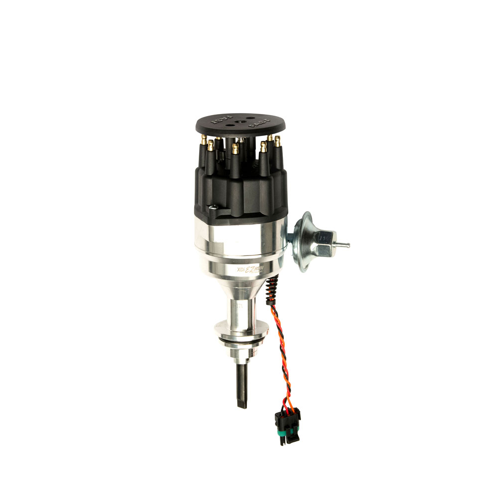 FAST Distributor 306013; XDi EZ Run Vacuum, Mechanical Magnetic for Chrysler 413 to 440 RB, 426 HEMI 