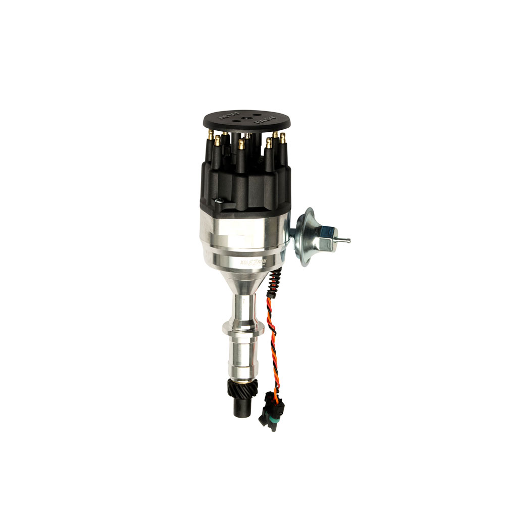 FAST Distributor 306016; XDi EZ Run Vacuum, Mechanical Magnetic for Pontiac 326 to 455 