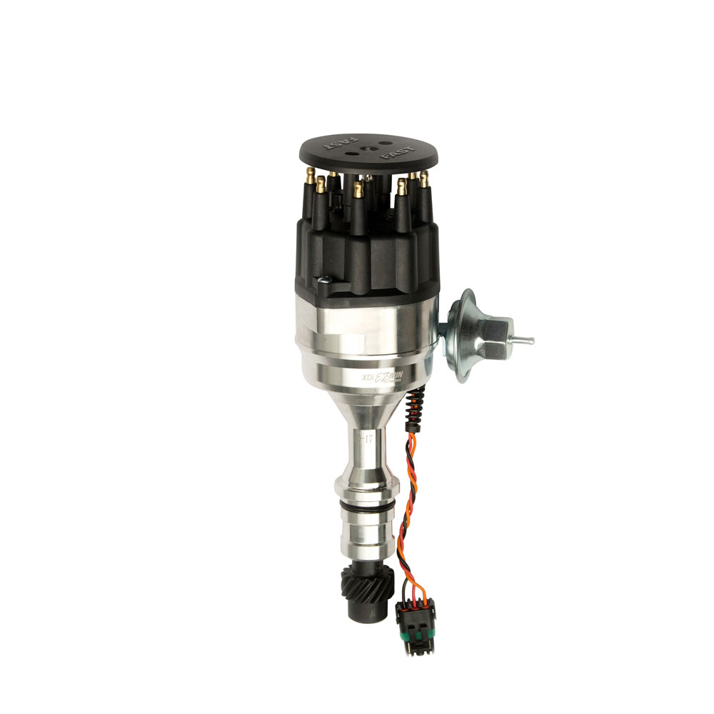 FAST Distributor 306018; XDi EZ Run Vacuum, Mechanical Magnetic for Oldsmobile 260 to 455 