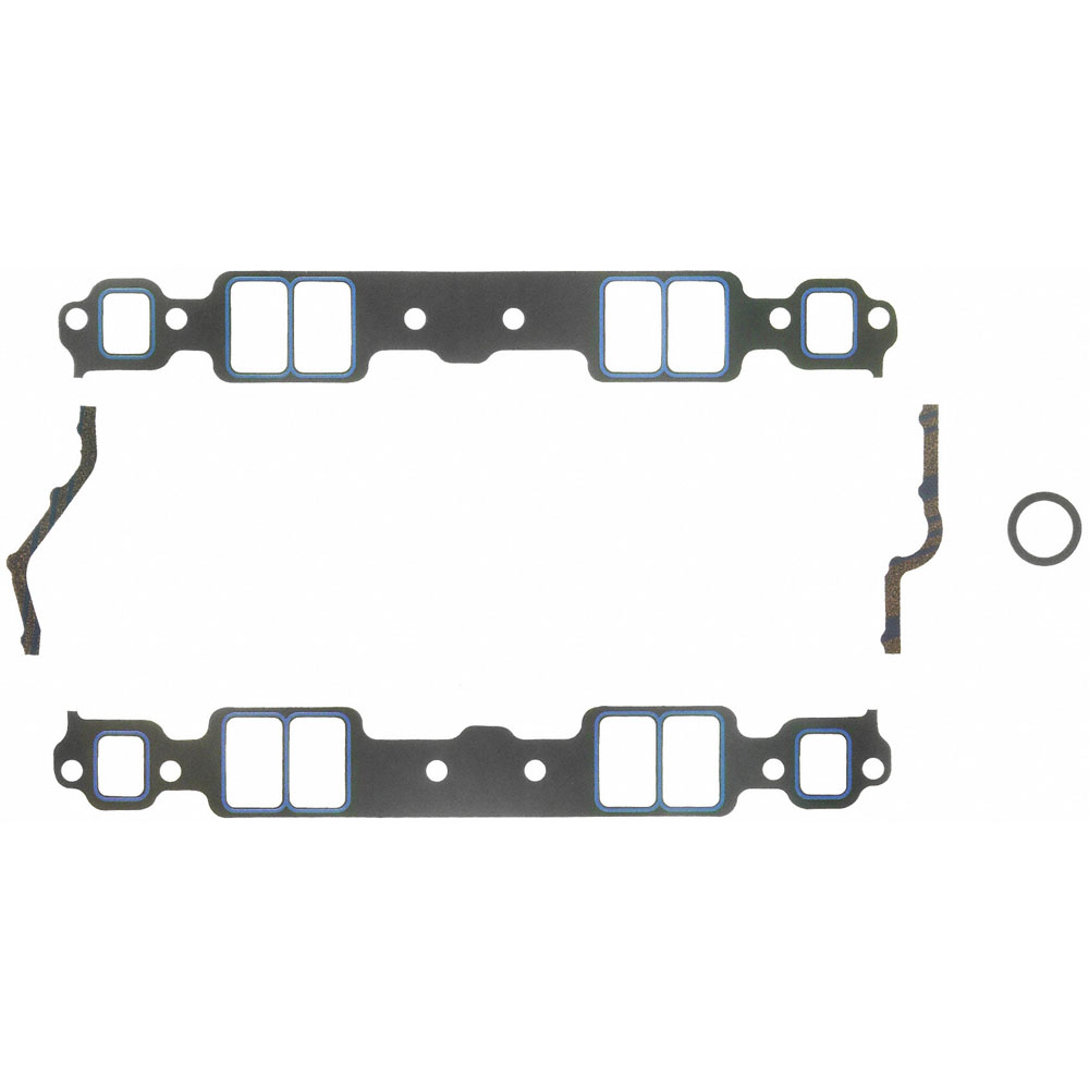 Fel-Pro Intake Manifold Gasket Set 1205; Composite with Coating, Printoseal for Chevy 262 to 400 