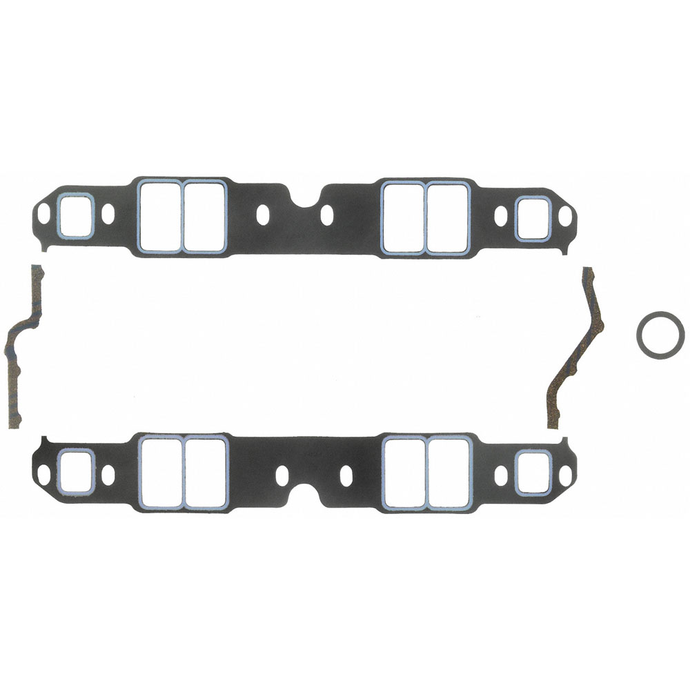 Fel Pro Intake Manifold Gaskets 1209; Composite with Coating, Printoseal for Chevy 262 to 400 