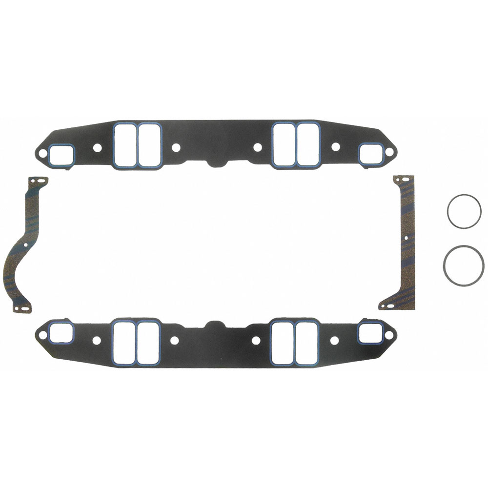 Fel-Pro Intake Manifold Gasket Set 1213; Composite with Coating, Printoseal for Chrysler 318 to 360 LA 