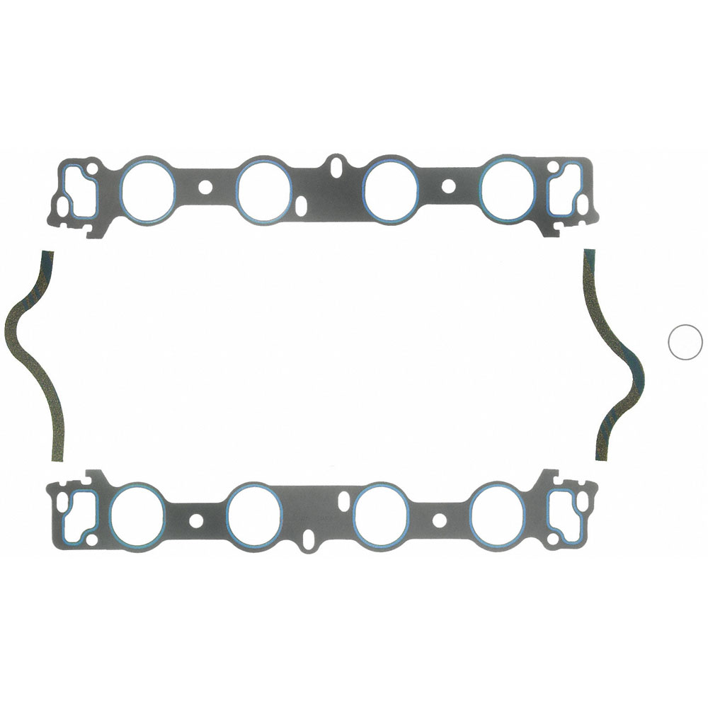 Fel-Pro Intake Manifold Gasket Set 1230; Composite with Coating, Printoseal for Ford 429 to 460 