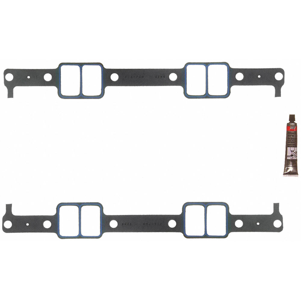 Photo for Fel-Pro Intake Manifold Gasket Set 1284; Steel Core Laminate with Printoseal for Chevy 262 to 400