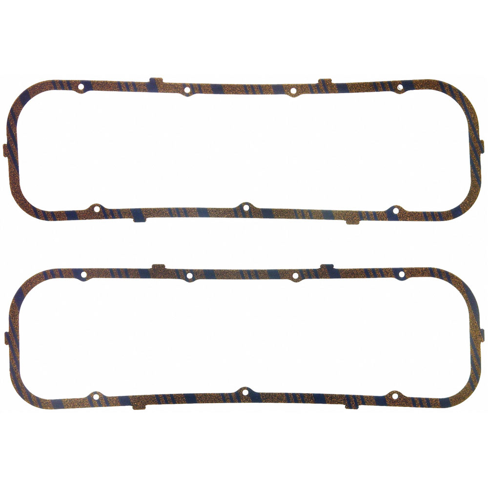 Fel-Pro Valve Cover Gasket Set 1606; Blue Stripe Cork Rubber 0.188 in. for Chevy 396 to 454 