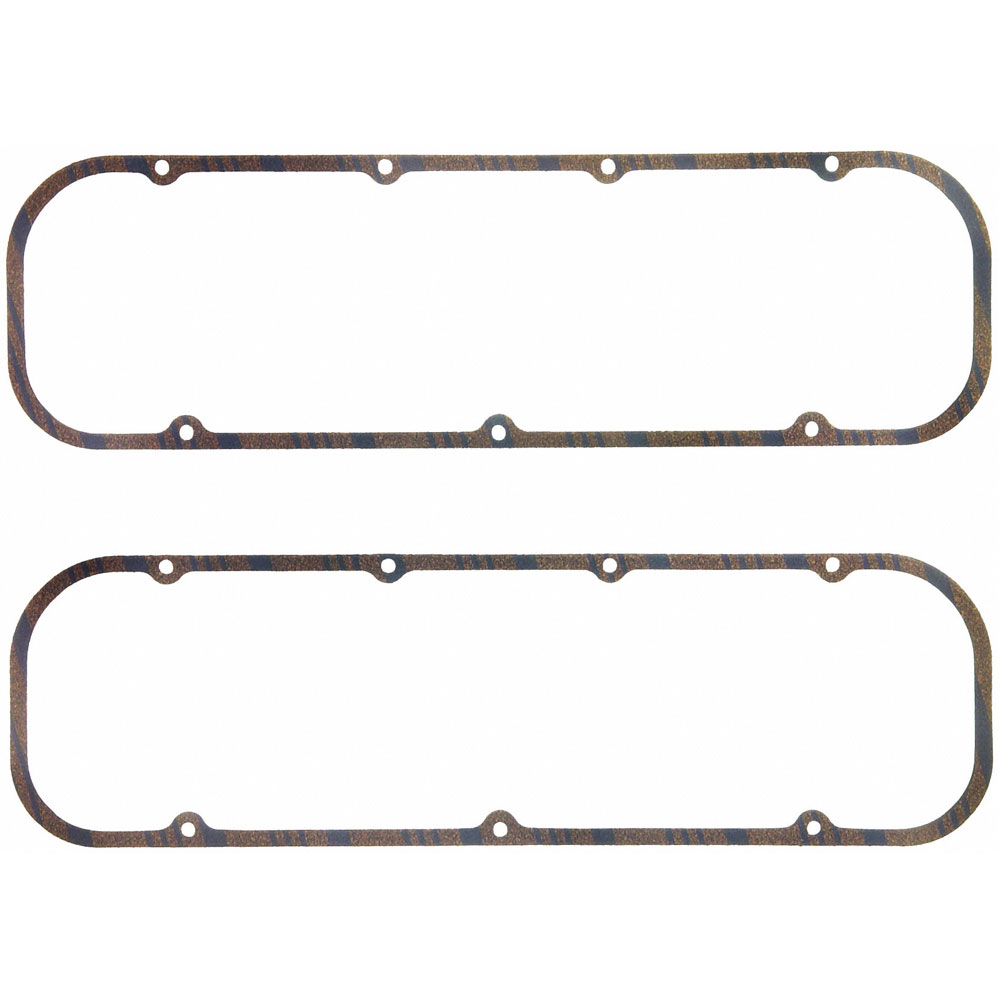 Fel-Pro Valve Cover Gasket Set 1630; Cork Rubber with Steel Core 0.313 in. for Chevy 396 to 454 