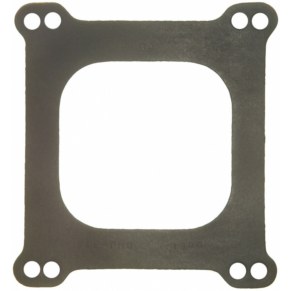 Photo for Fel-Pro Carburetor Base Plate Gasket 1900; 0.063 in. Blue Non-Stick Nitrile Open 4150 Square Bore