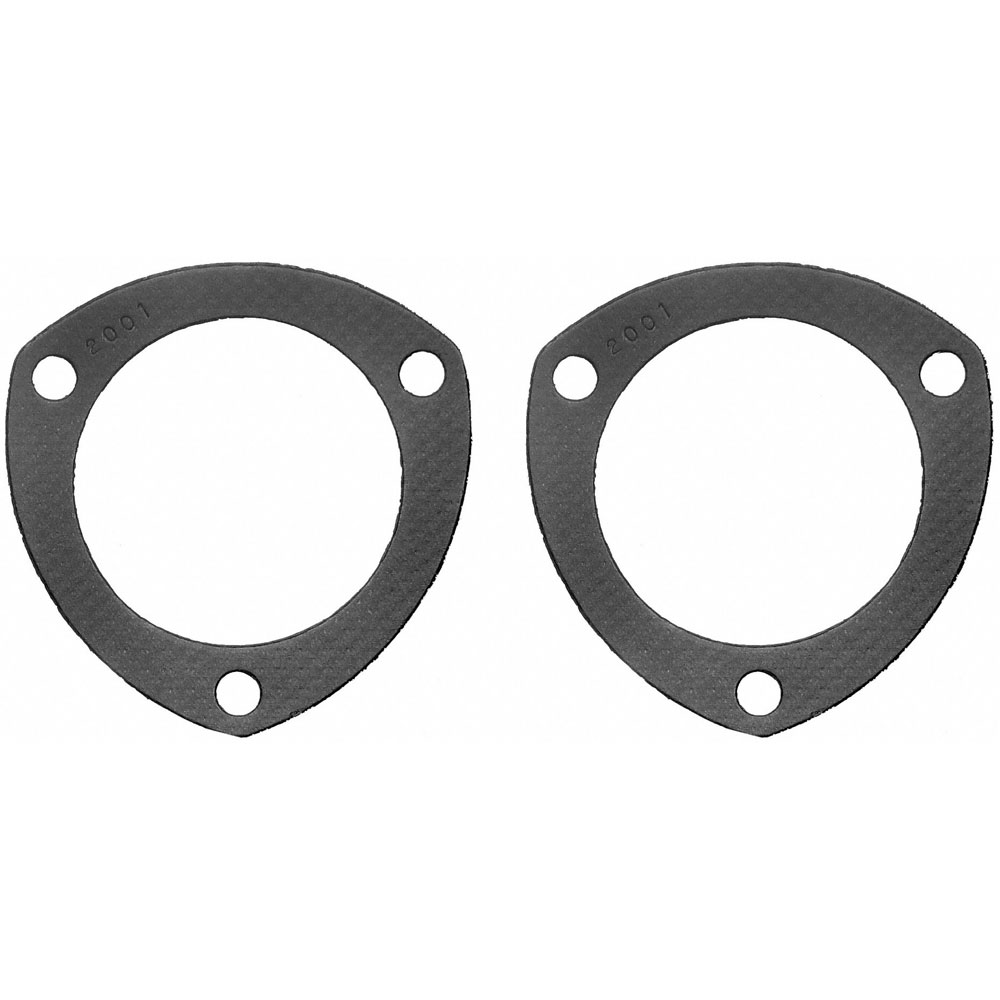 Fel Pro Exhaust Collector Gasket 2001; Performance Steel Core Laminate 3 Bolt 3.000 in. 