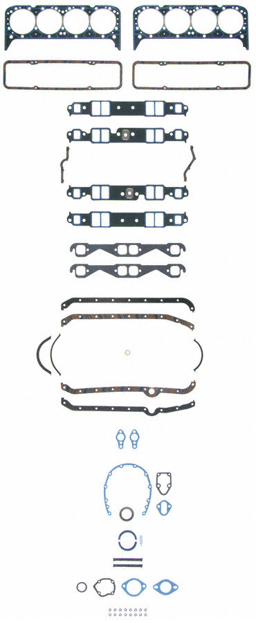 Fel-Pro Engine Gasket Kit 260-3013; Competition for 1962 to 1987 Chevy 262 to 400 