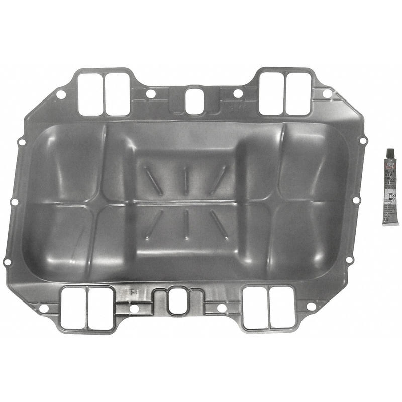 Photo for Fel Pro Valley Pan Gasket 260-4019; Valley Pan Embossed Metal for 1966 to 1976 Chrysler 413 to 440
