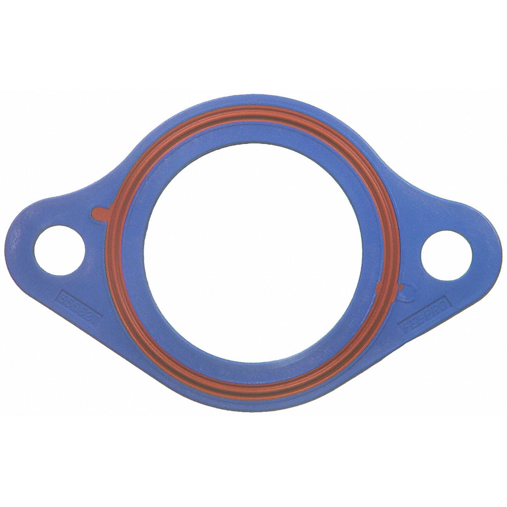 Fel Pro Water Neck Gasket 35562T; Water Neck Gasket 0.063 in. Neoprene with Seal for Chevy 262 to 400, 396 to 454 