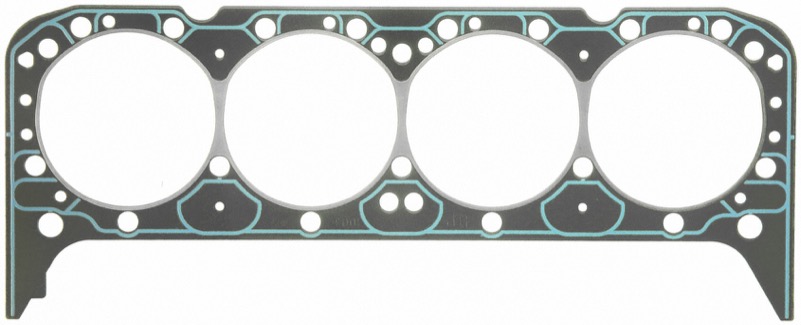 Fel-Pro Cylinder Head Gasket P1003; PermaTorque, Blue Pre Flattened Steel Wire with Steel Core Laminate 0.041 in. 4.166 in.  for Chevy 262 to 400 