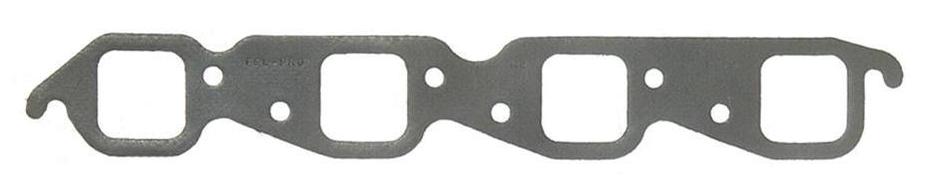 Fel Pro Header Gasket P1410; Square 1.880 in. 1.880 in. for 1966-2000 Chevy 396 to 454 