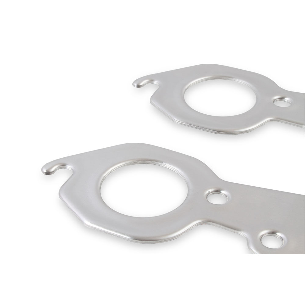FlowTech Header Gaskets 99153FLT; Real Seal Round 2.150 in. 2.150 in. Multi Layer Aluminum for Chevy 396 to 454 