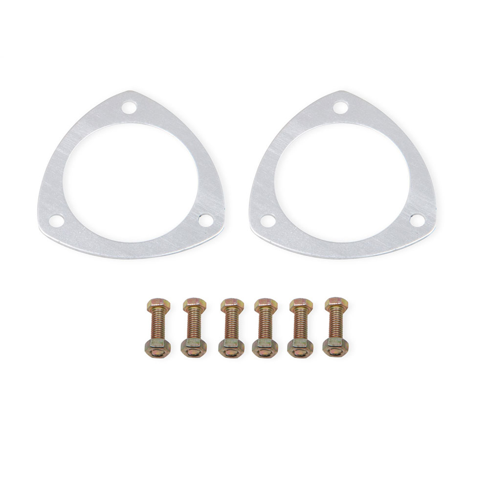 FlowTech Exhaust Collector Gasket 10026FLT; Aluminum 3 Bolt 3.500 in. 