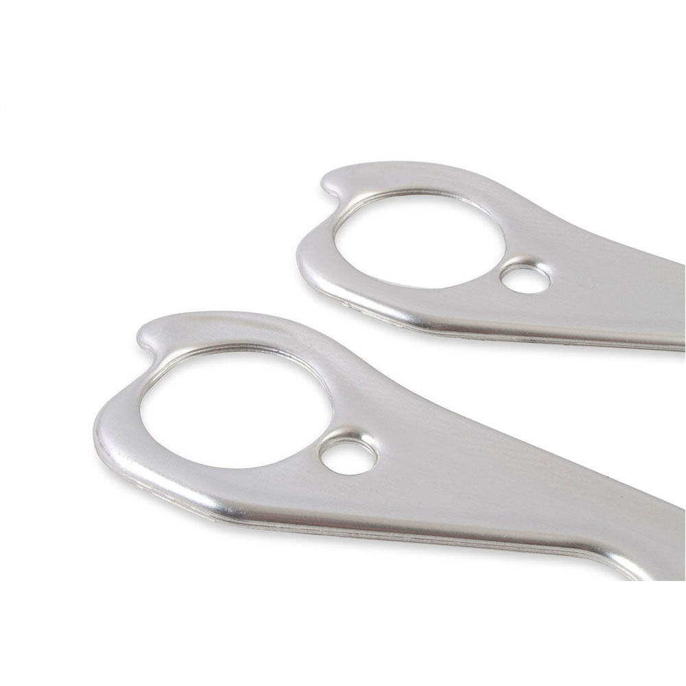 FlowTech Header Gasket 99150FLT; Aluminum Layered Round 1.630 in. 1.630 in. for Chevy 262 to 400 