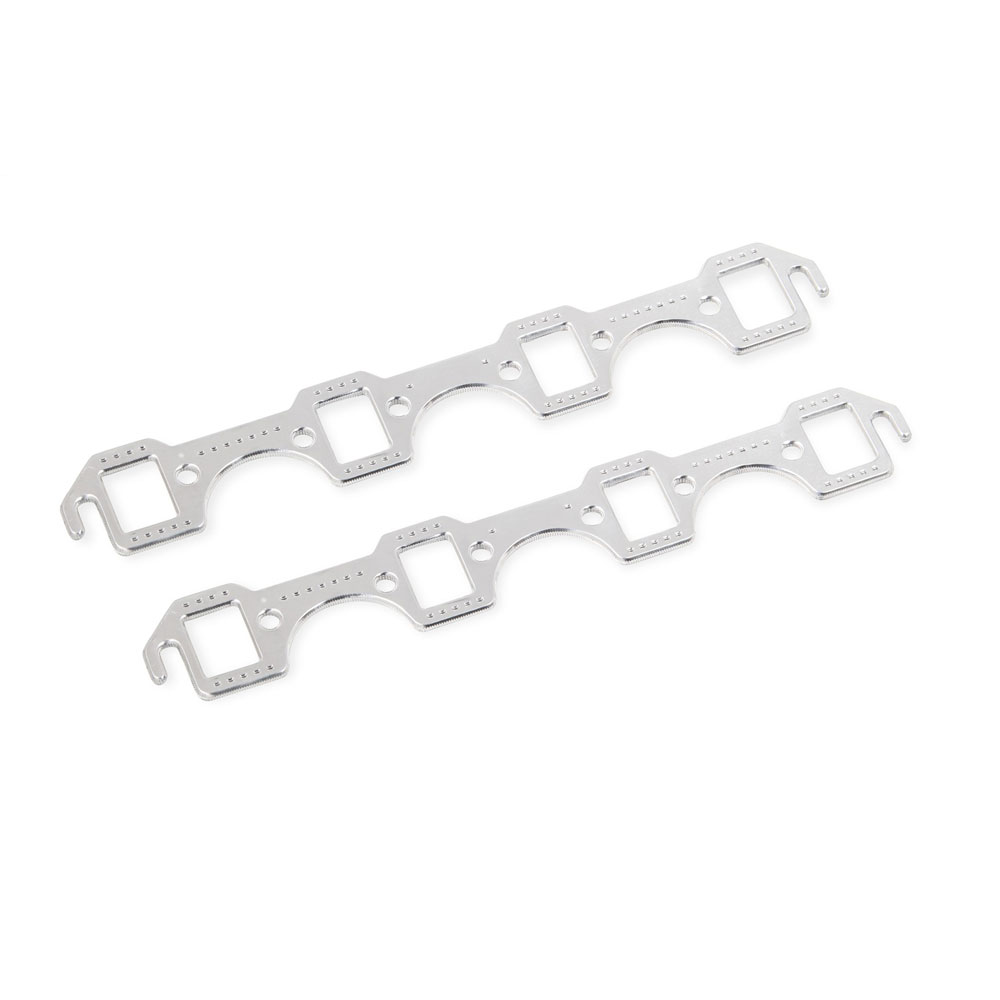 FlowTech Header Gasket 99253FLT; Real Seal Rectangular 1.480 in. 1.120 in. for Ford 289 to 351W 