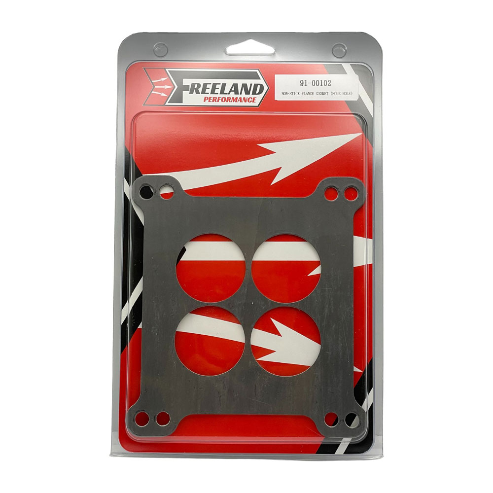Photo for Freeland Carburetor Base Plate Gasket 91-00102; Flange Gasket 0.059 in. Non-Stick 4-Hole 4150 Square Bore