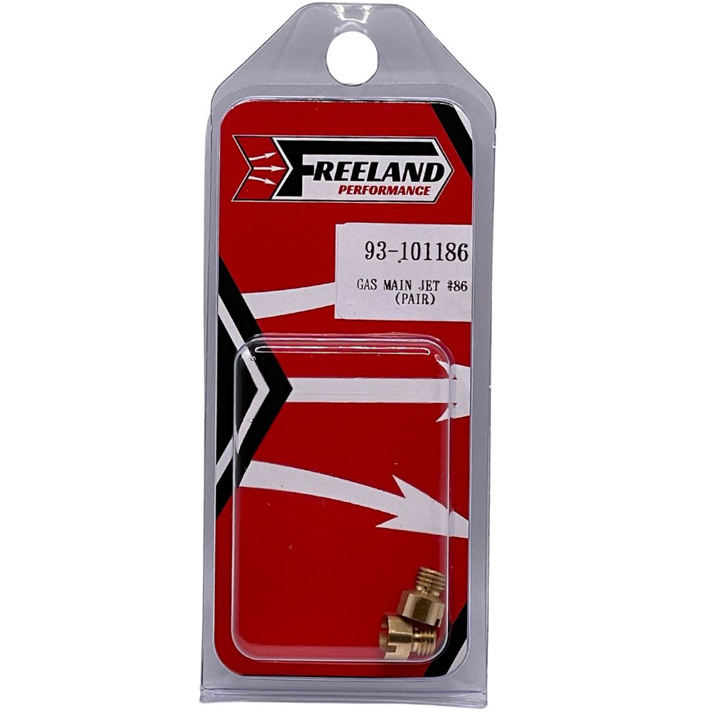 Photo for Freeland Carburetor Metering Jet 93-101186; Holley Main Jet 86 0.101 in. Brass Gasoline 