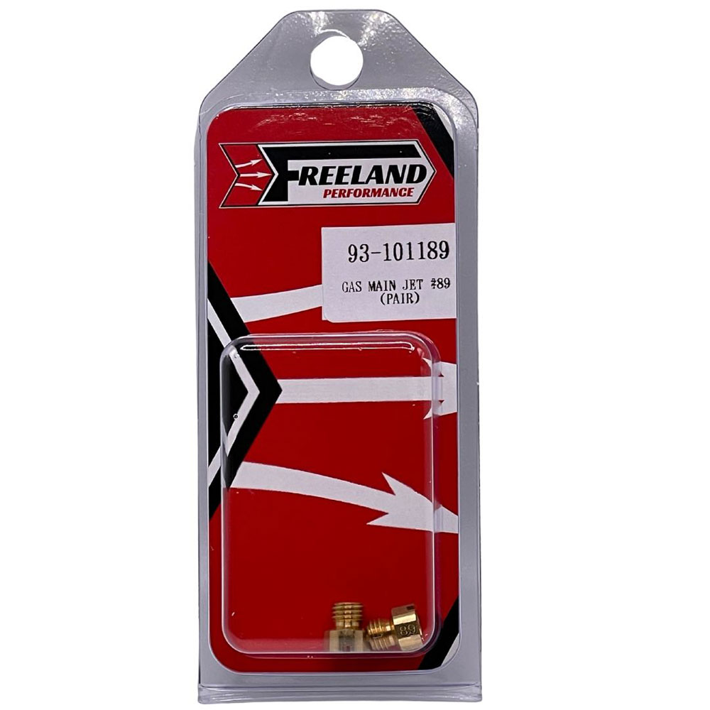 Photo for Freeland Carburetor Metering Jet 93-101189; Holley Main Jet 89 0.104 in. Brass Gasoline
