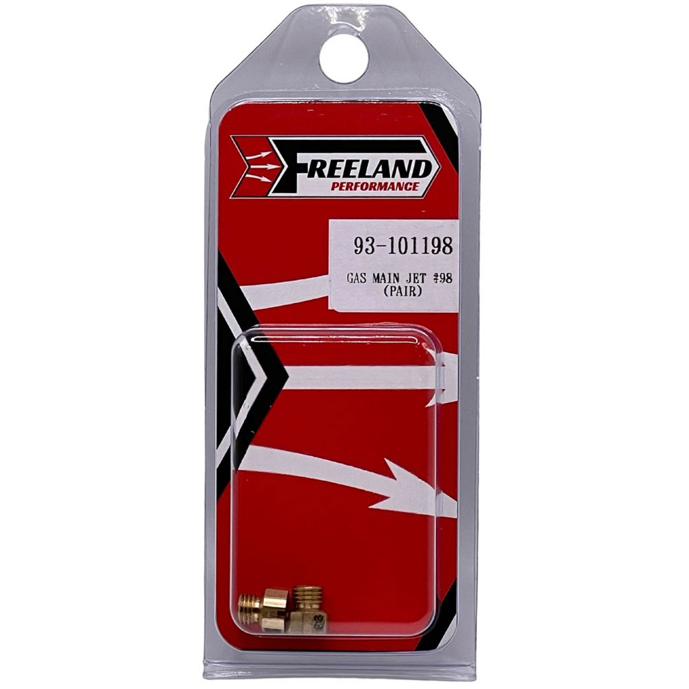 Photo for Freeland Carburetor Metering Jet 93-101198; Holley Main Jet 98 0.124 in. Brass Gasoline
