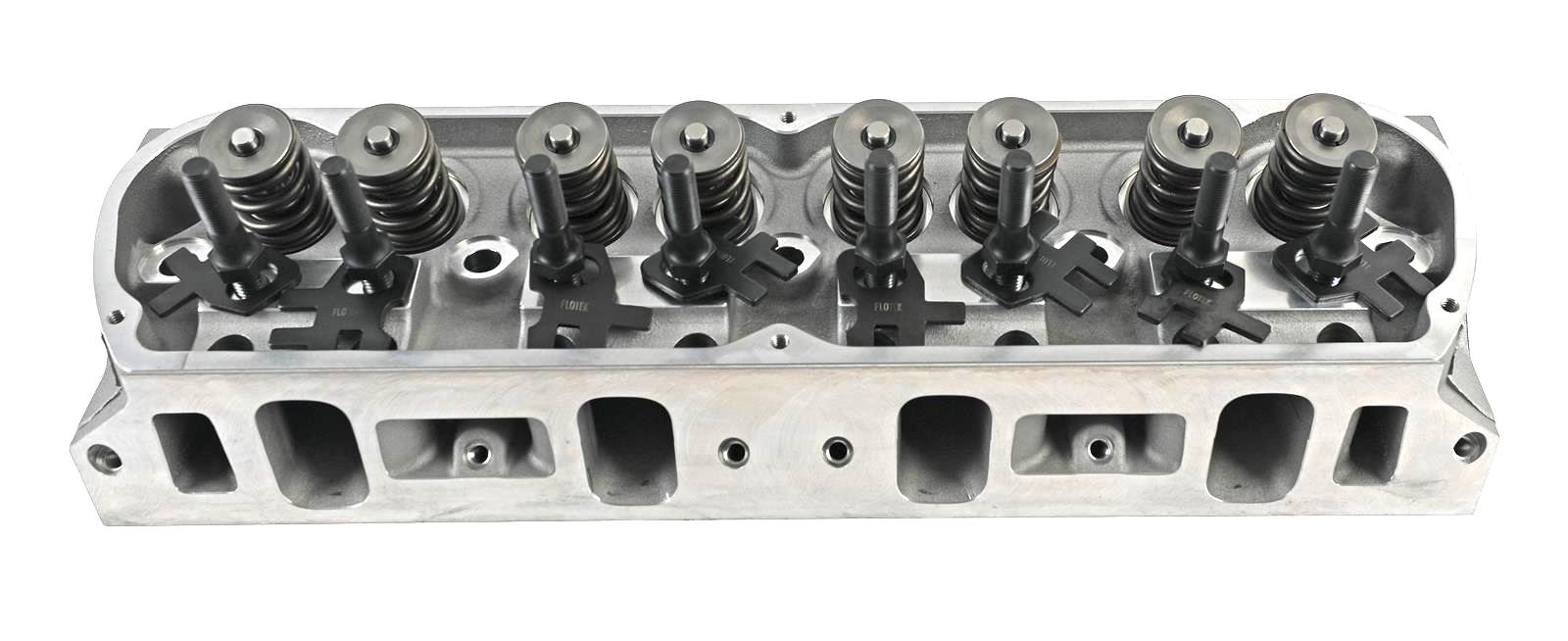 Flo-Tek Cylinder Head Assembly 2205-HR-505; The Hammer 205cc Aluminum 60cc for Ford 289 to 351W 