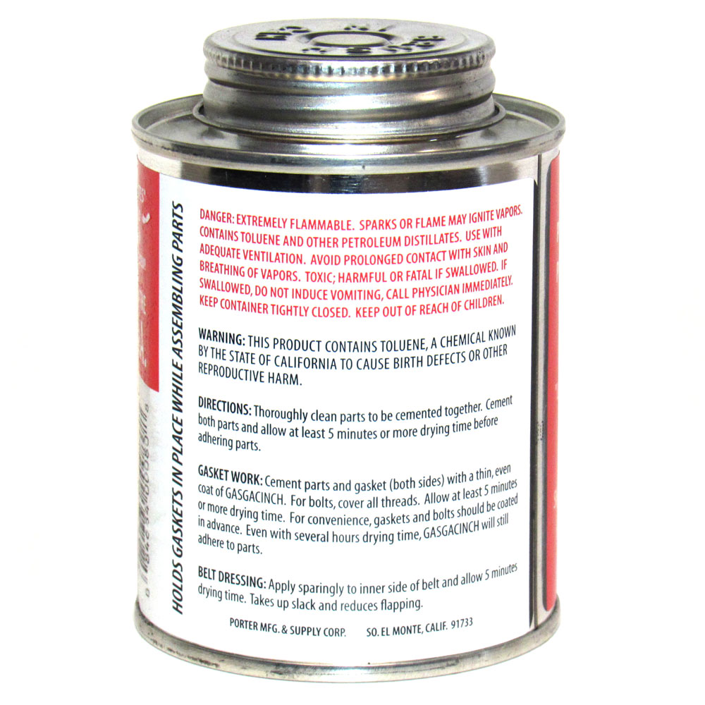 Gasgacinch Gasket Sealant 440-B; Gasgacinch 8.0 oz. Brush On 