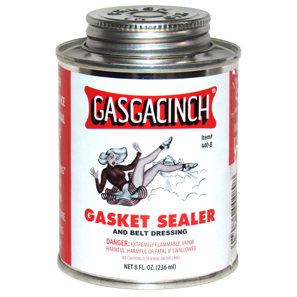 Gasgacinch Gasket Sealant 440-B; Gasgacinch 8.0 oz. Brush On 