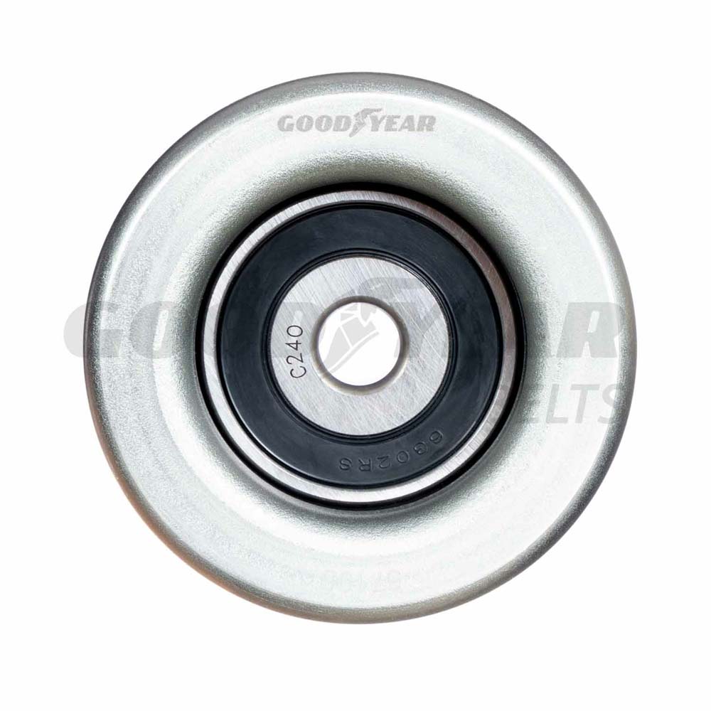 Photo for Goodyear Drive Belt Idler Pulley 57105; FEAD Pulley for 2003 to 2020 Lexus, Toyota 2.5L, 2.7L, 3.5L, 4.0L