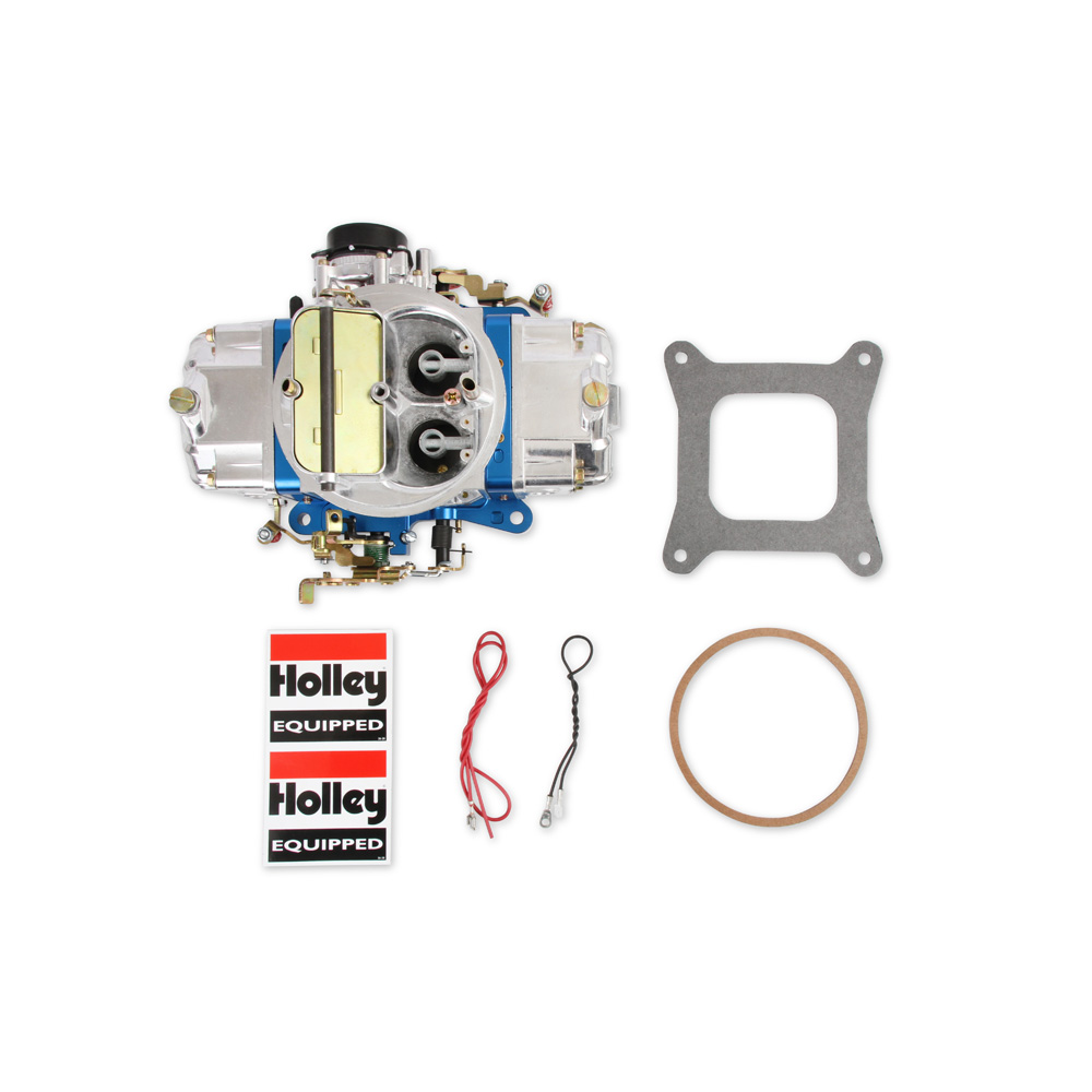 Holley Carburetor 0-76750BL; Ultra Double Pumper 750 CFM 4-Barrel Electric Choke 