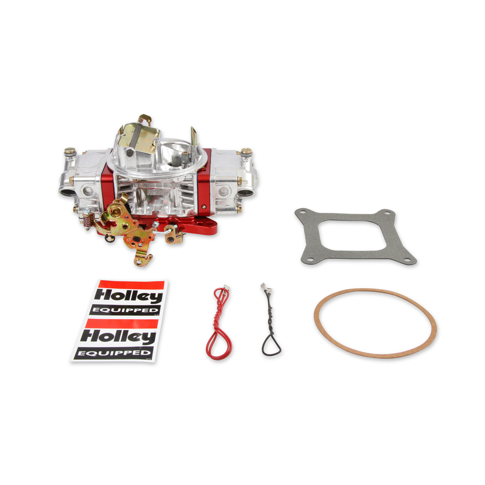 Holley Carburetor 0-76750RD; Ultra Double Pumper 750 CFM 4-Barrel Electric Choke 