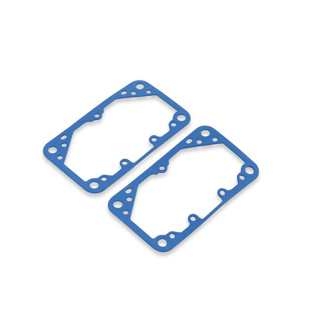 Holley Carburetor Fuel Bowl Gasket 108-92-2; Holley Bowl Basket Blue Non-Stick Nitrile Holley 4165, 4175 Gasoline, Alcohol 