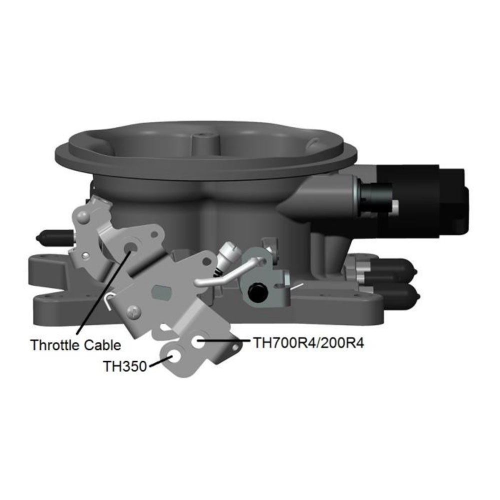 Holley Fuel Injection Throttle Body 112-587; 1000 CFM 