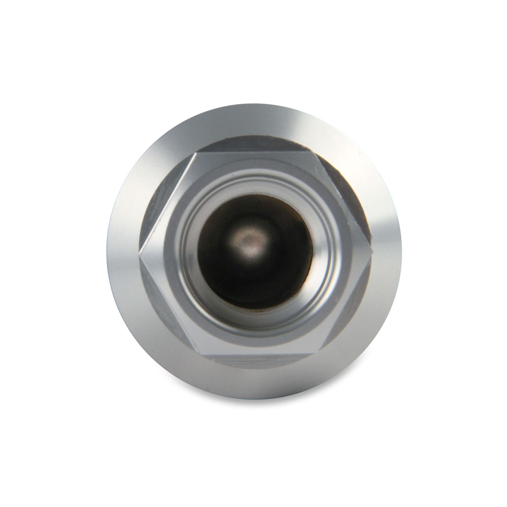 Holley Fuel Filter 162-575; -12AN ORB Female Black Anodized 