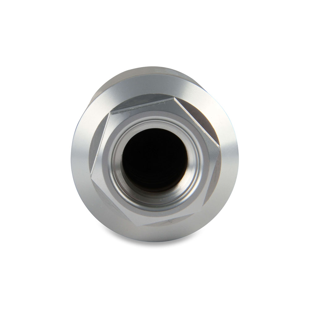 Holley Fuel Filter 162-575; -12AN ORB Female Black Anodized 