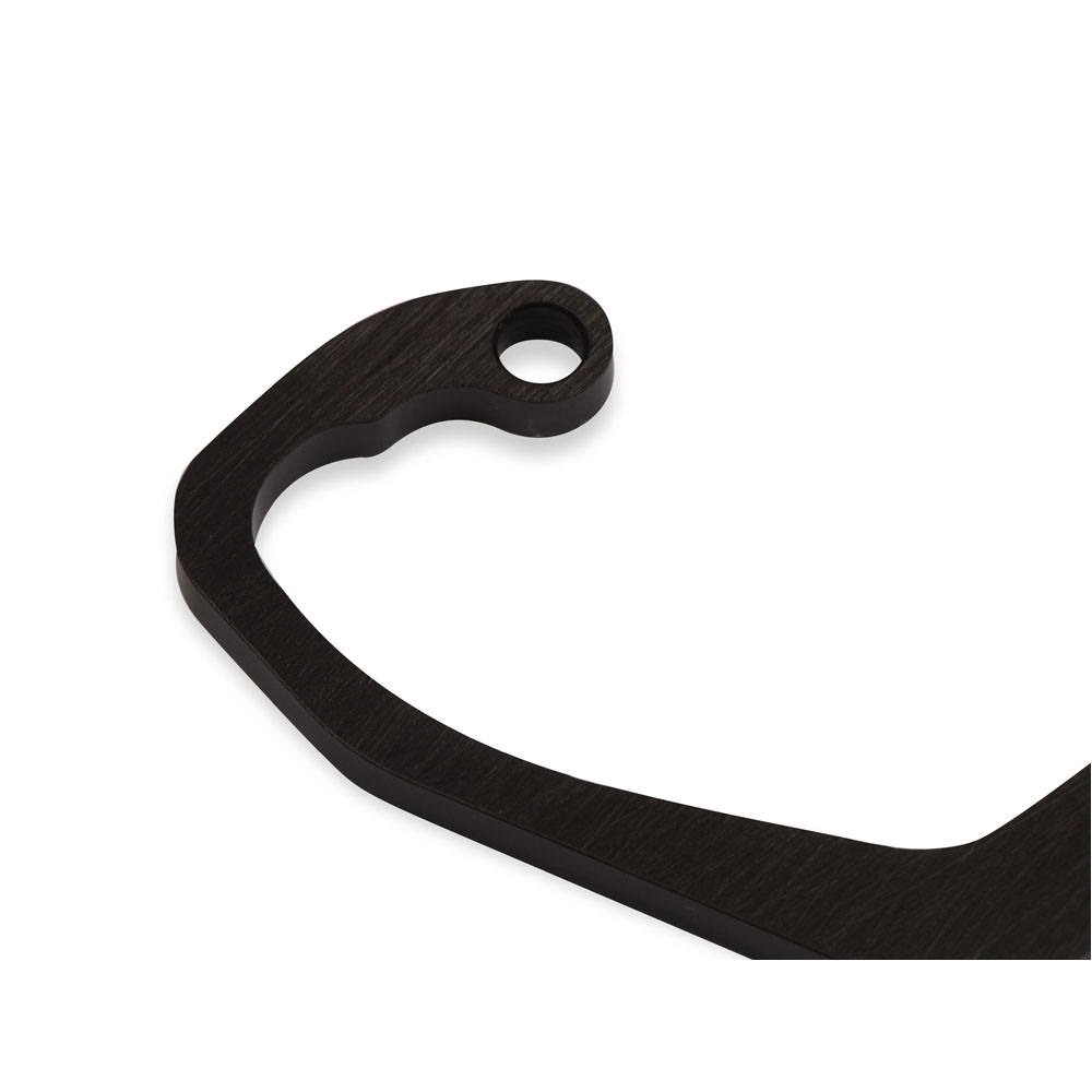 Holley Fuel Pressure Regulator Bracket Mount 20-275; Billet Regulator Bracket Black Aluminum Carburetor 4150, 4160 Square 