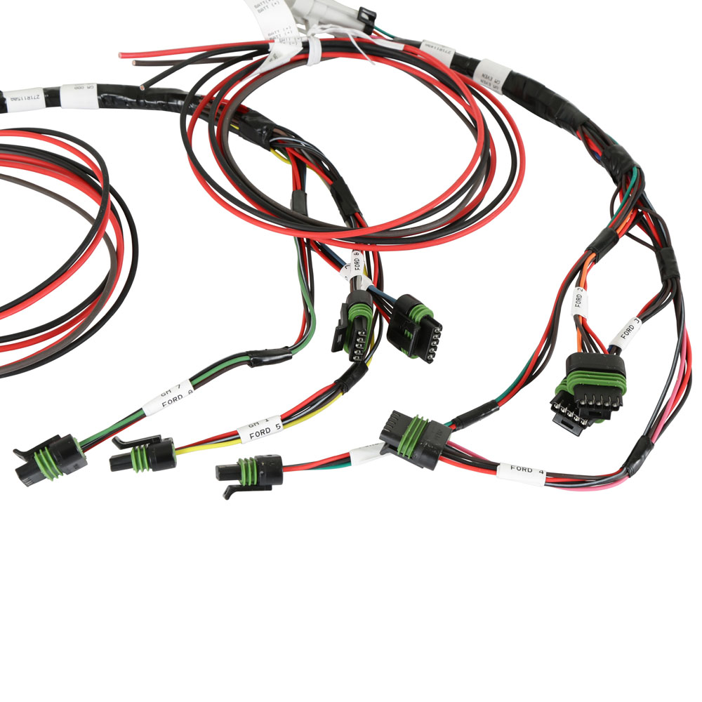 Holley Ignition Coils 556-128; Smart Coil Big Wire Black 44000 Volt Coil Pack HEI, Male 