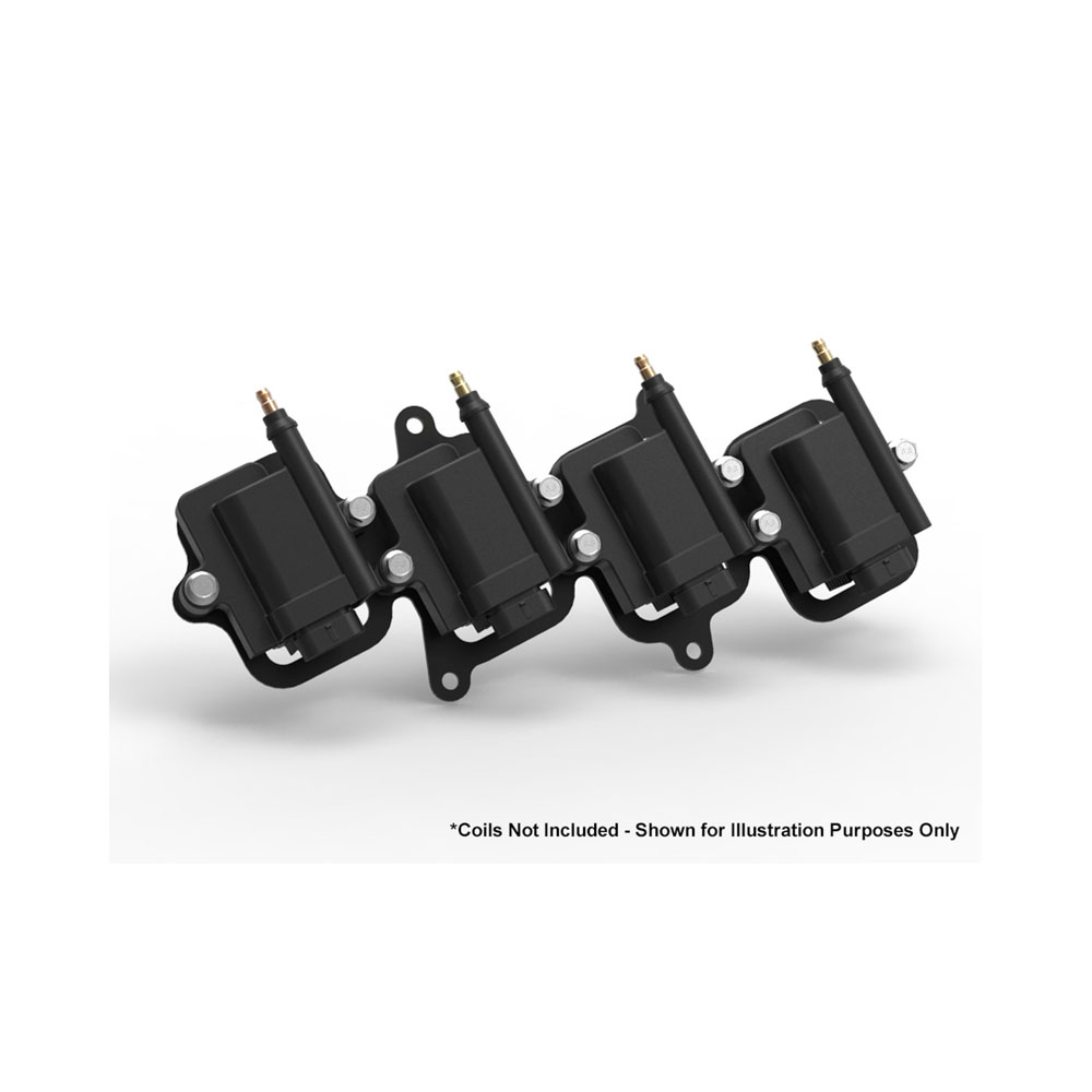 Holley Ignition Coil Mounting Bracket 561-131; Holley SmartCoil Black 