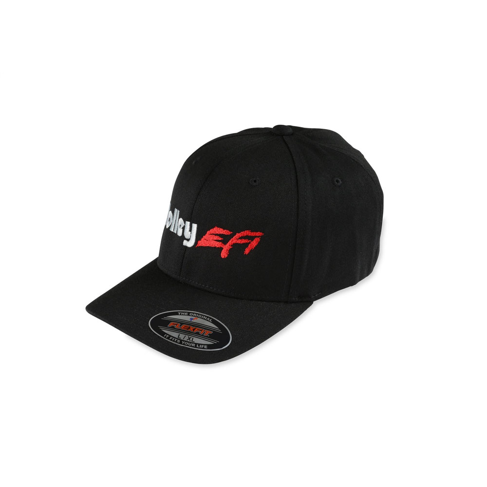 Holley Baseball Cap 10020HOL; Black X Large, Large 