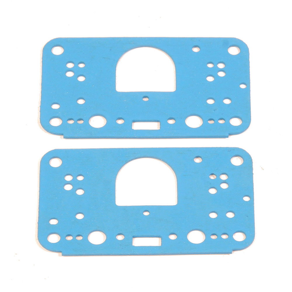 Photo for Holley Carburetor Metering Block Gasket 108-121; 4500 Metering Block Gasket Blue Non-Stick Fiber 4500 Gasoline