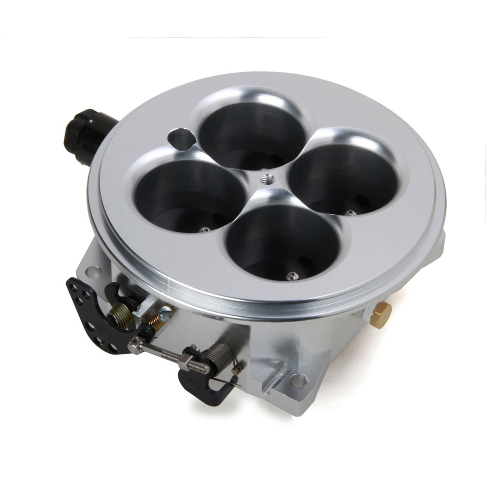 Holley Fuel Injection Throttle Body 112-578; 2000 CFM Clear ANodized Billet Aluminum 